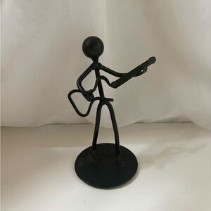 Columbian Musical Figurine Decor on Guitar